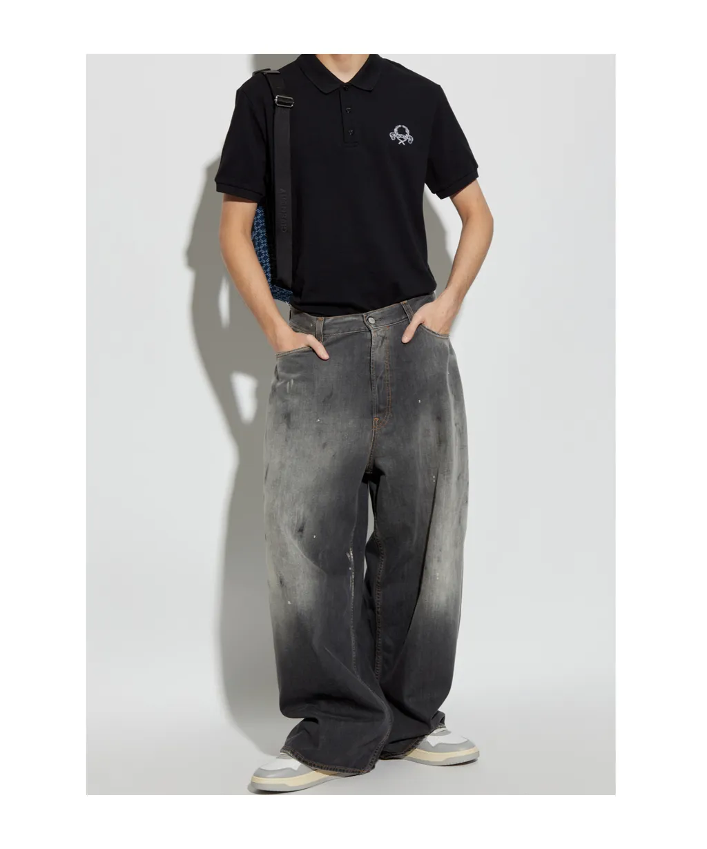 Laurel Embroidered Polo Shirt