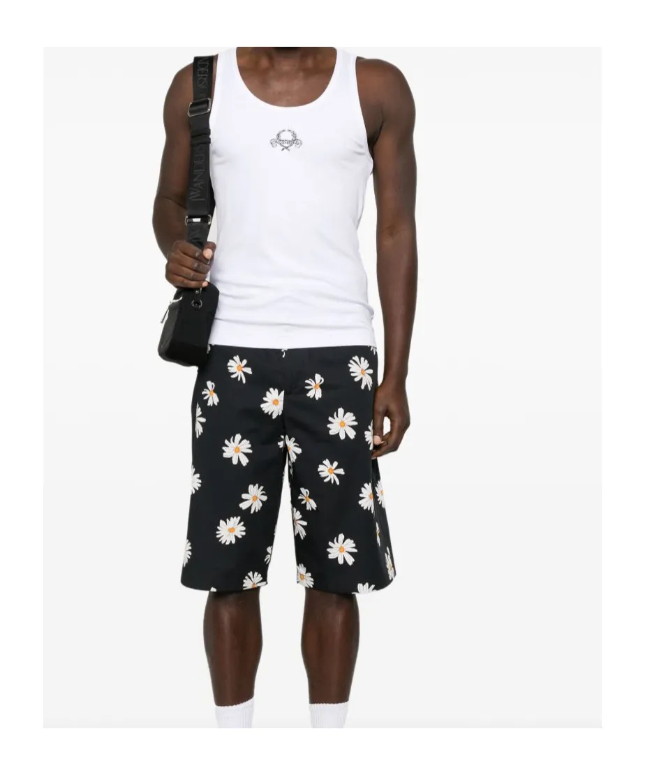 Logo-Embroidered Tank Top