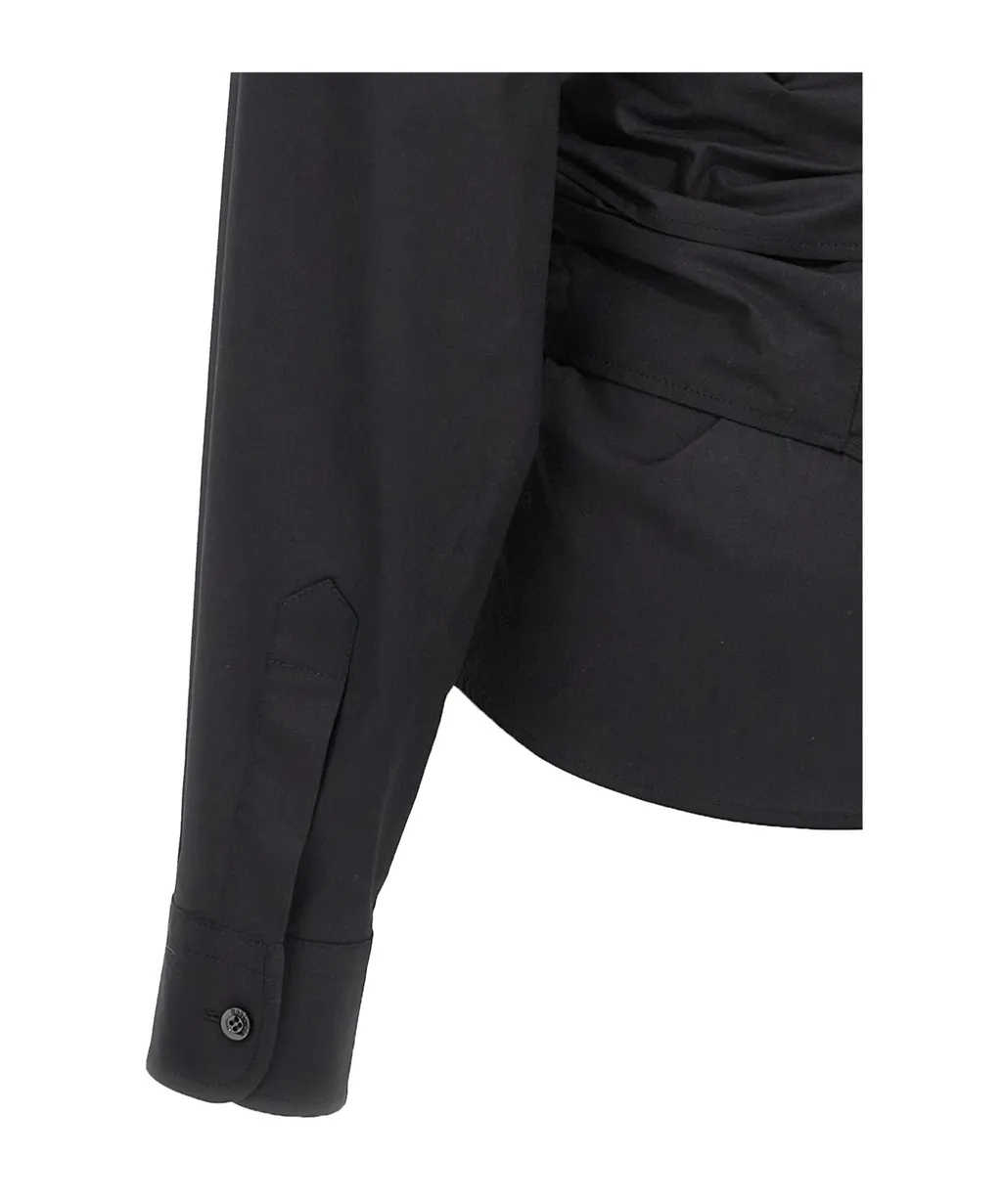 Asymmetric One-Shoulder Shirt