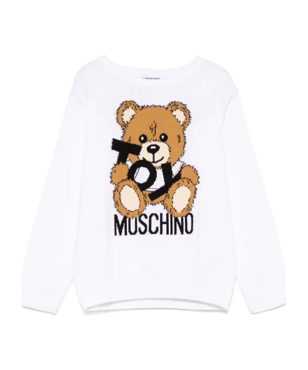 Teddy Bear-Motif Sweater