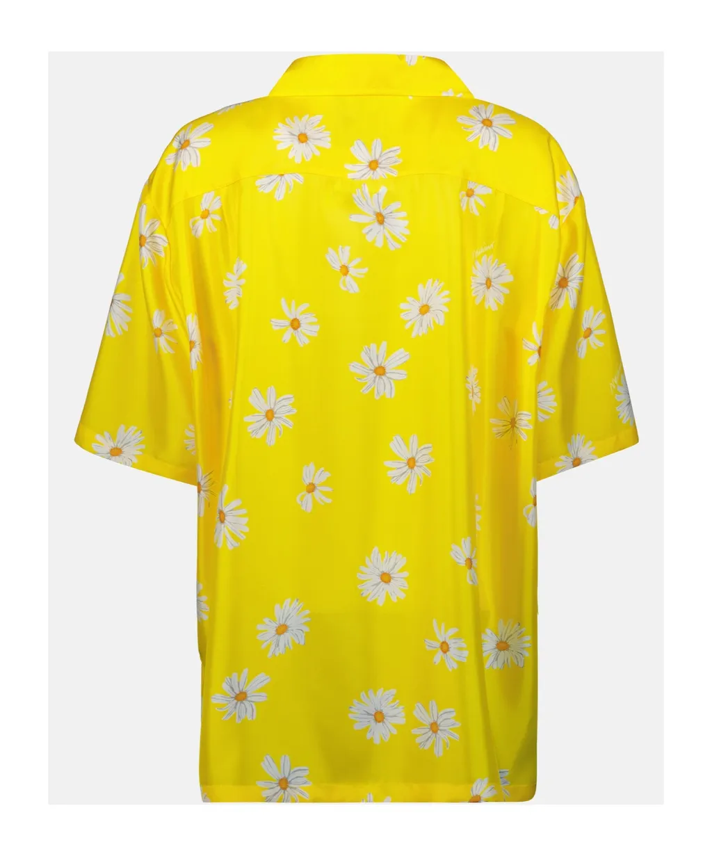 Floral-Printed Buttoned Shirt