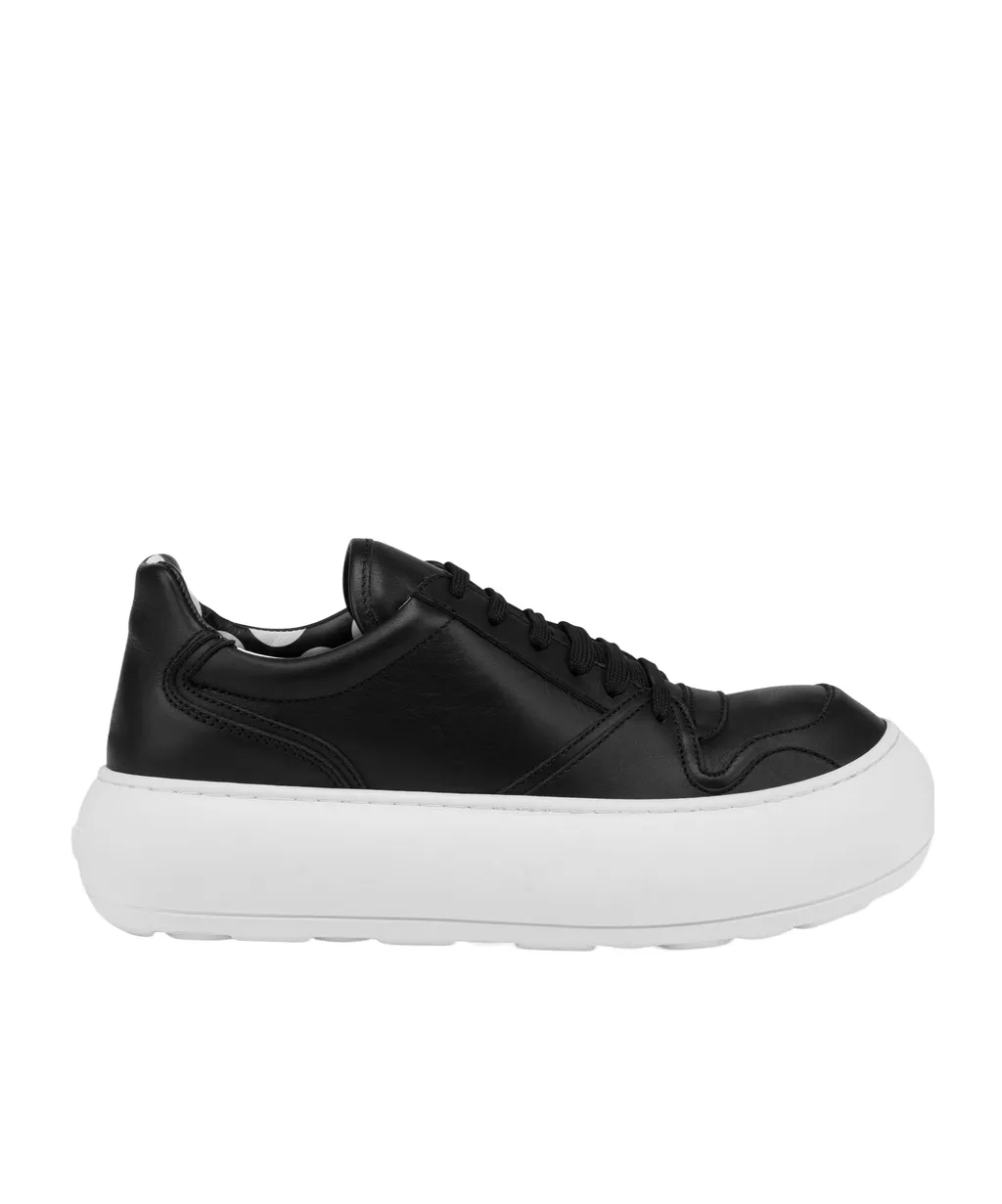 Round Toe Lace-Up Sneakers