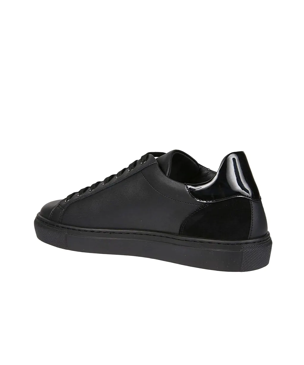Logo-Printed Lace-Up Sneakers