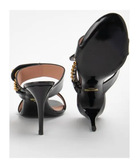 Round-Headed High-Heeled Sandals
