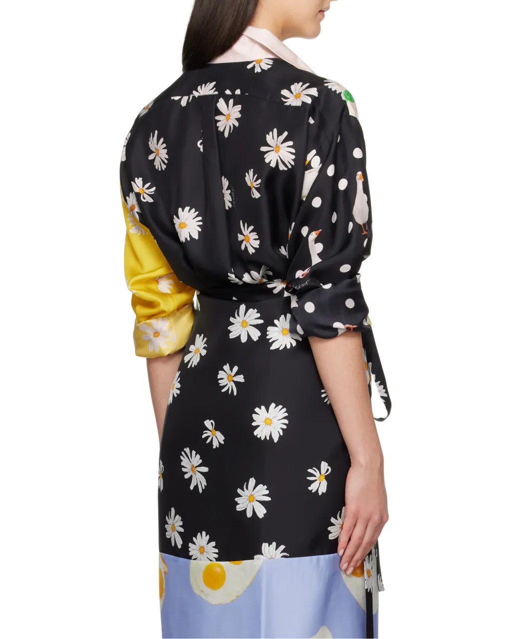Patchwork Buttoned Shirt