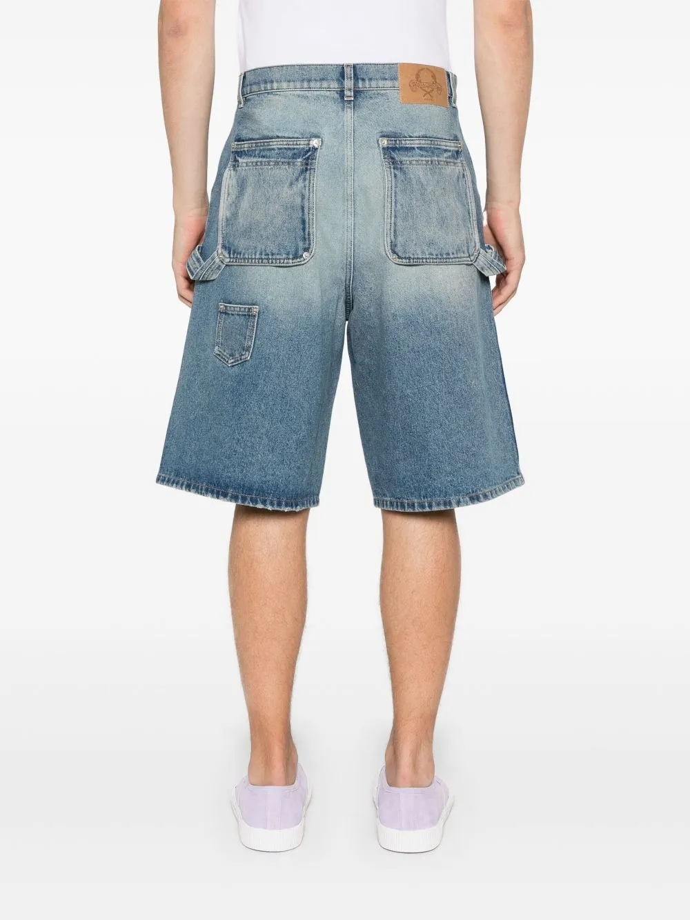Pocket Detailed Denim Shorts