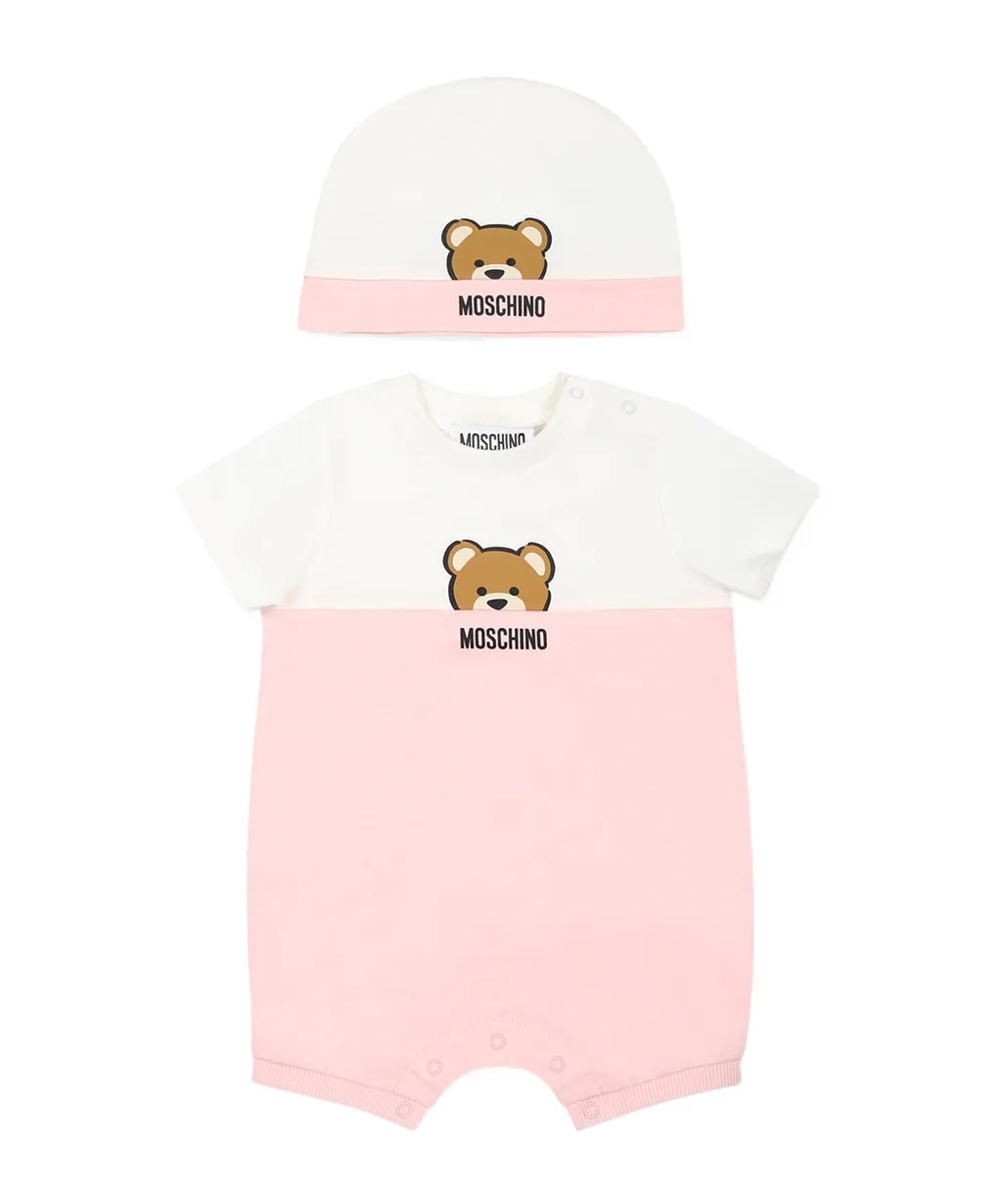 Teddy Bear Romper Set