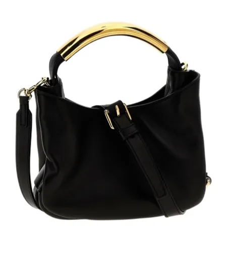 Logo Detailed Top Handle Bag