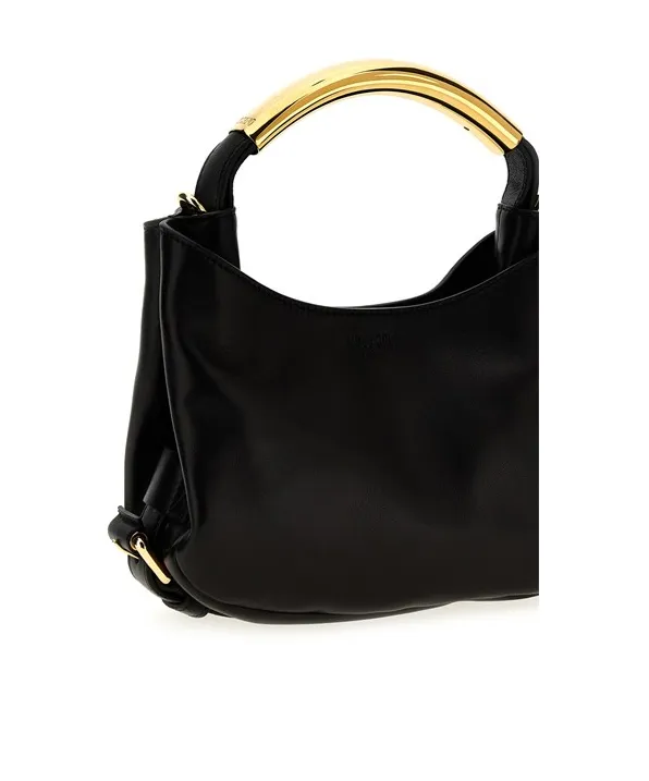 Logo Detailed Top Handle Bag