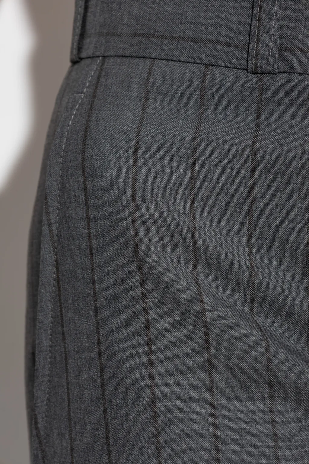Pinstriped Tailored Trousers