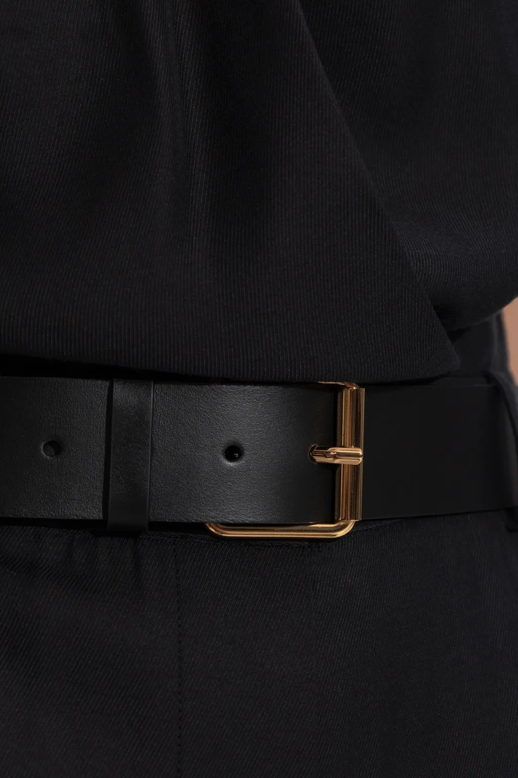 Halterneck Belted Jumpsuit