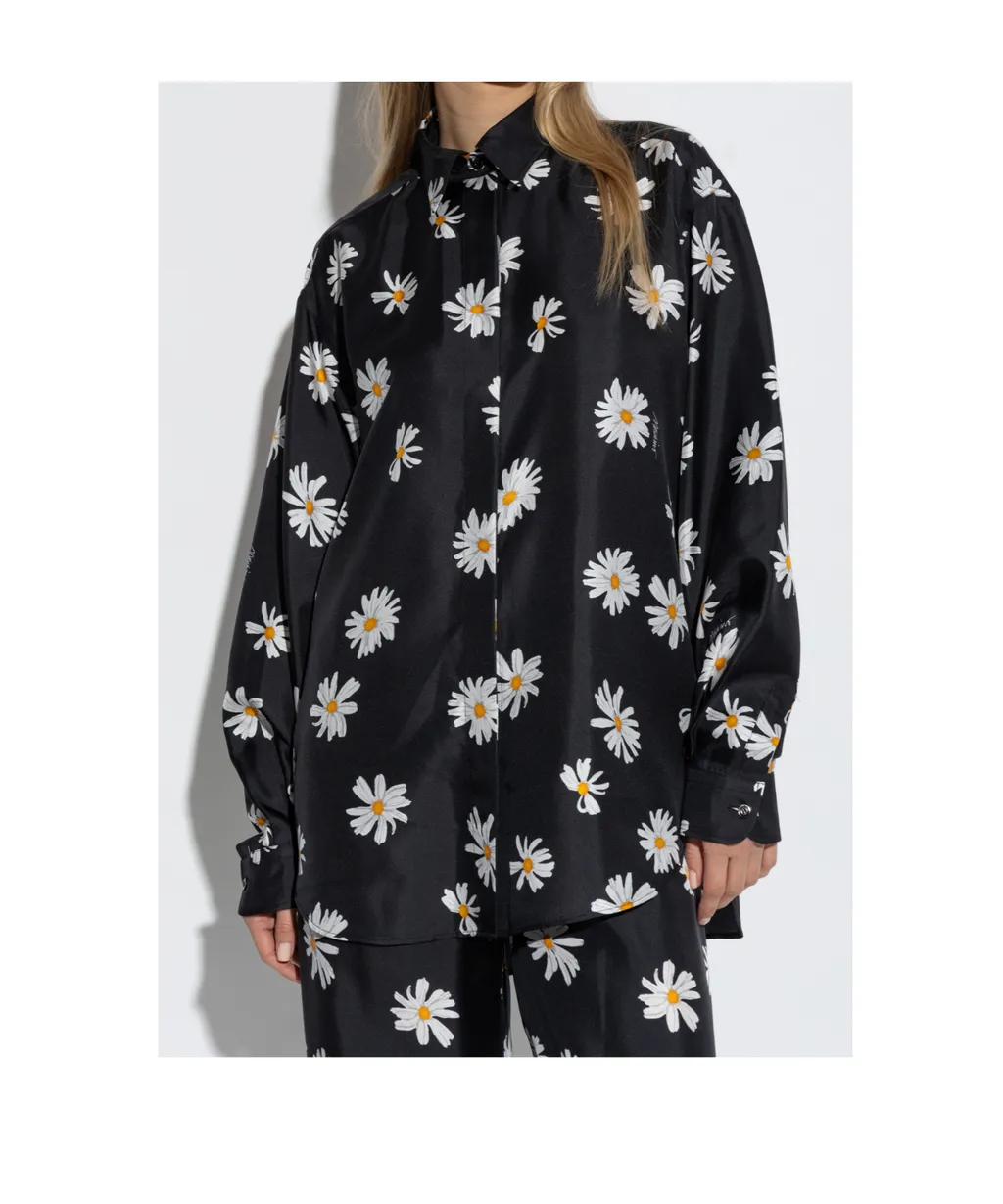 Allover Daisy Twill Shirt