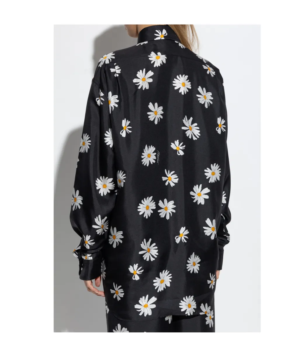 Allover Daisy Twill Shirt