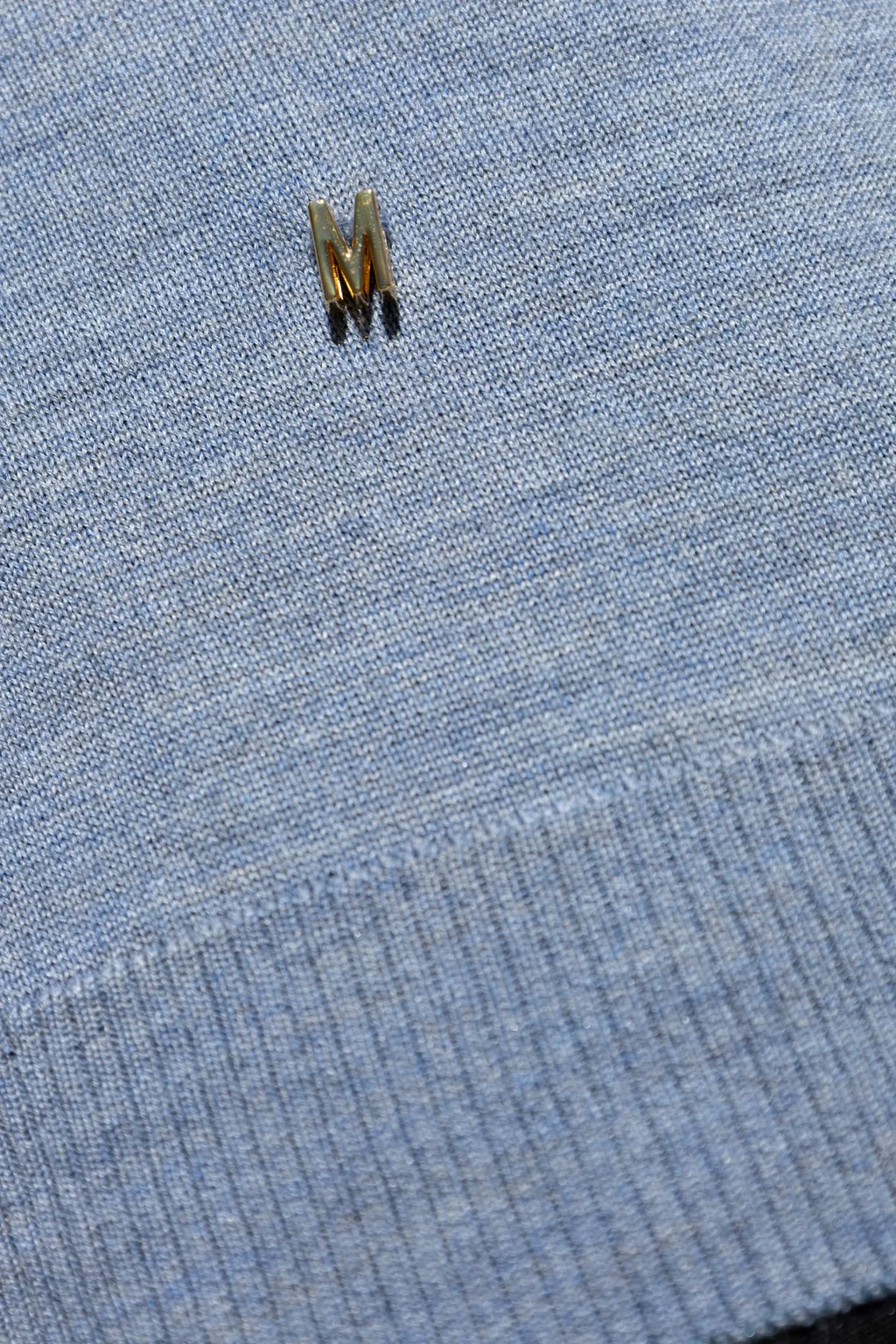 Fine-Knit Crewneck T-Shirt