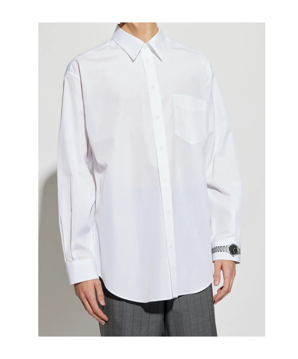 Graphic Printed Long-Sleeved Shirt