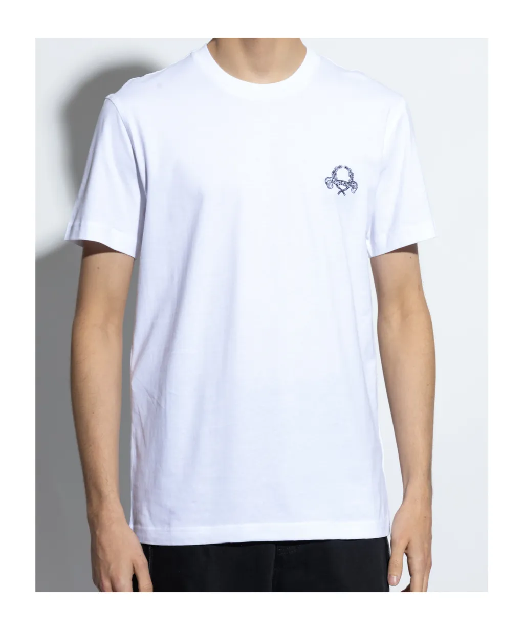 Logo Embroidered Crewneck T-Shirt