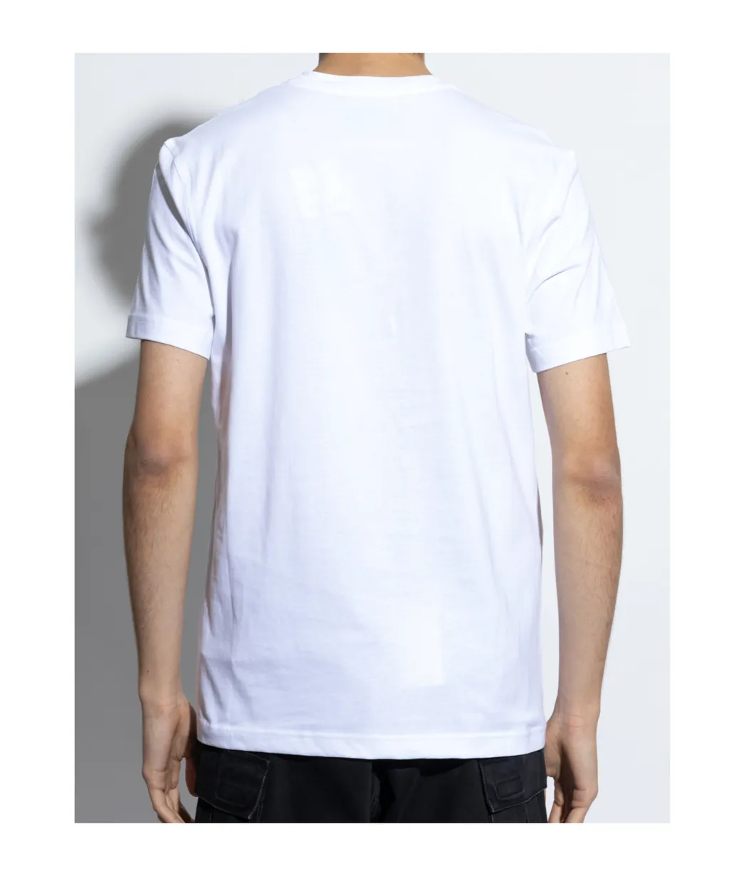 Logo Embroidered Crewneck T-Shirt