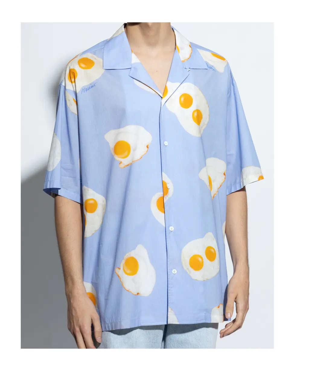 Graphic Printed Short-Sleeved Shirt
