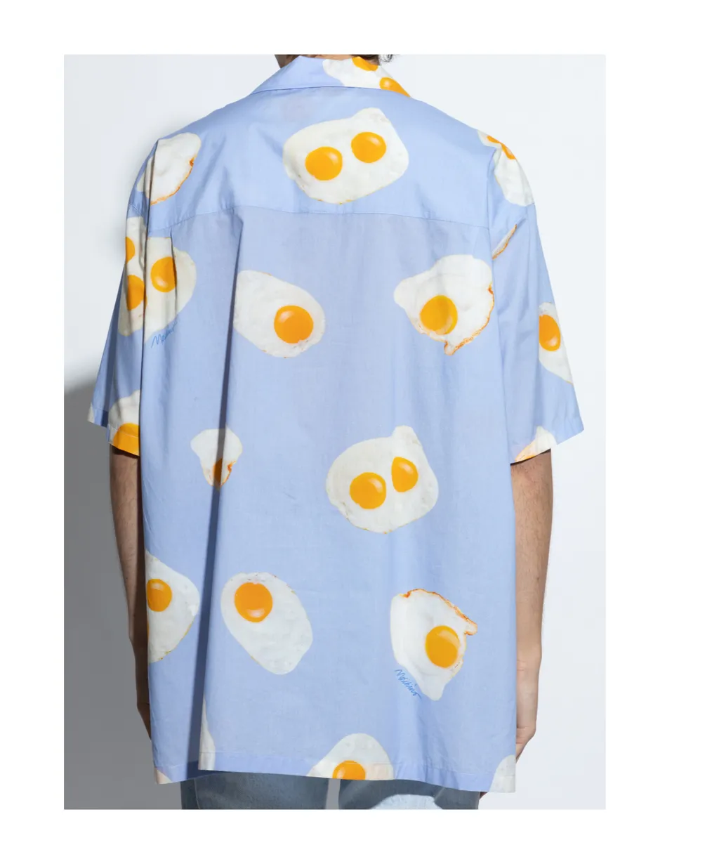 Graphic Printed Short-Sleeved Shirt
