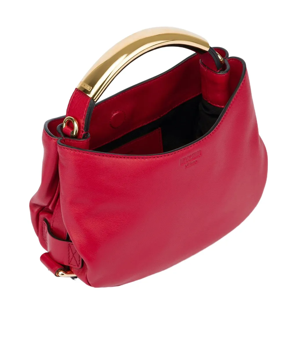 Logo Detailed Top Handle Bag