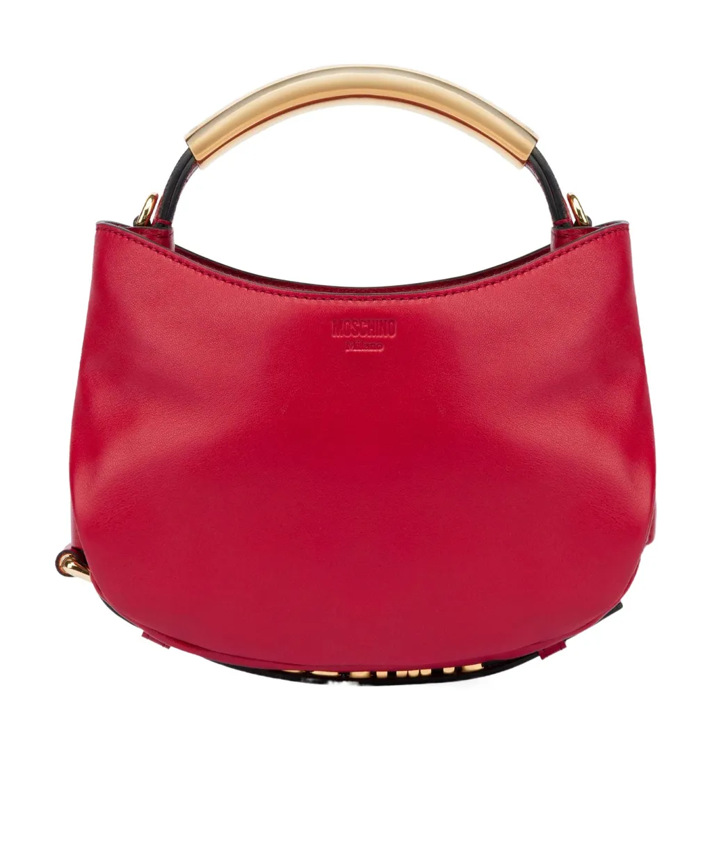 Logo Detailed Top Handle Bag
