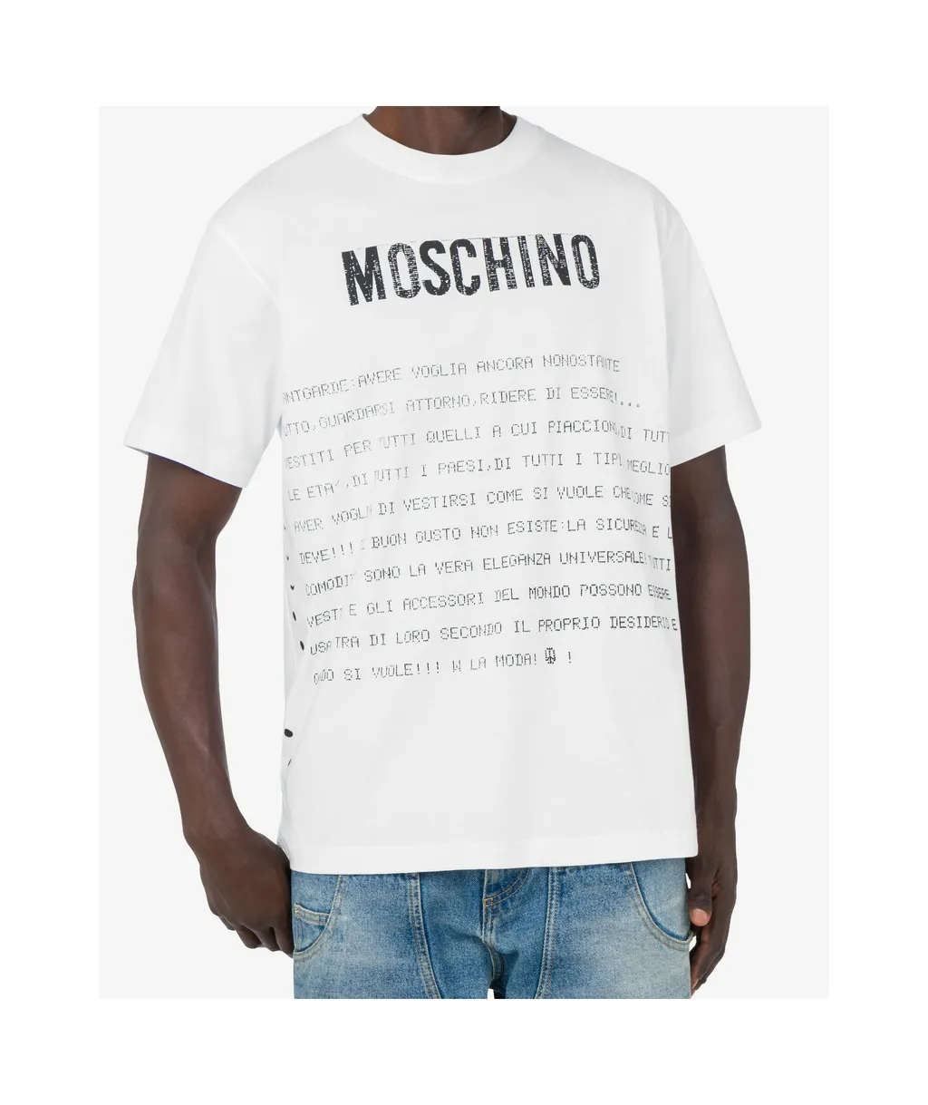 Slogan-Print T-Shirt