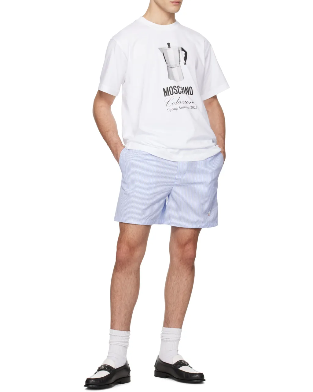 Slogan-Print Crewneck T-Shirt