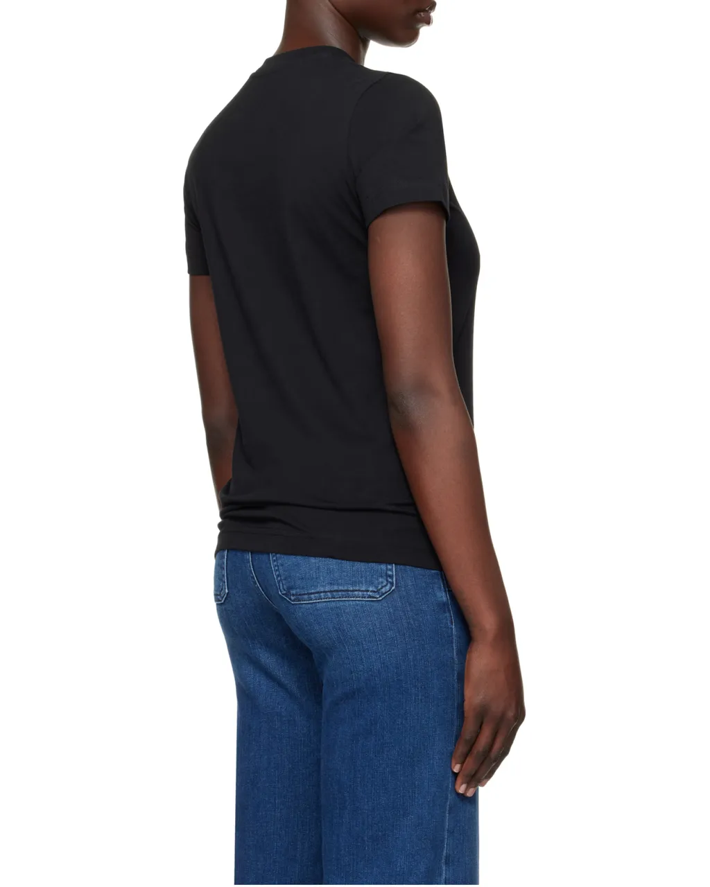 Short-Sleeved Knitted T-Shirt