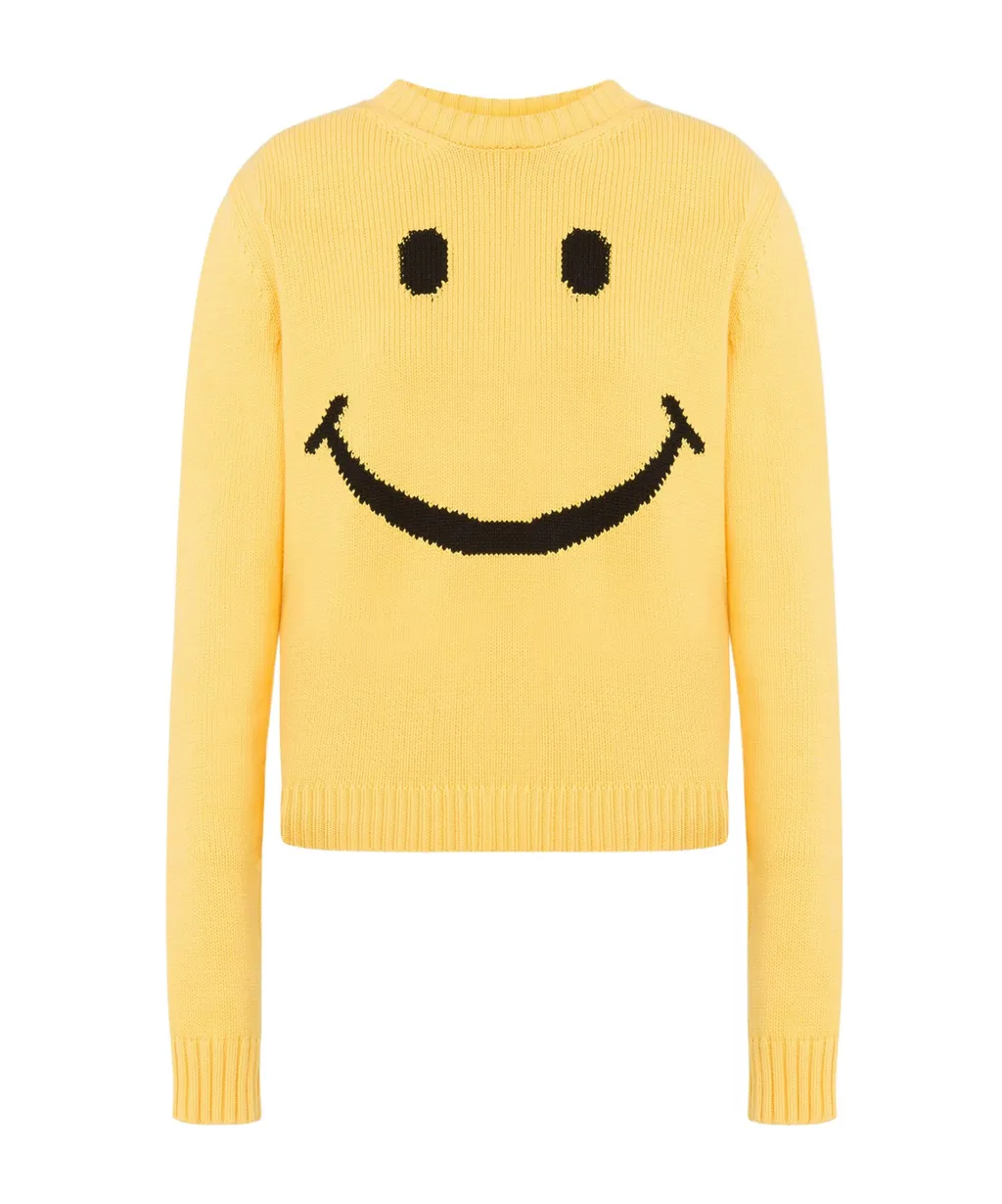 Smiley Crewneck Pullover