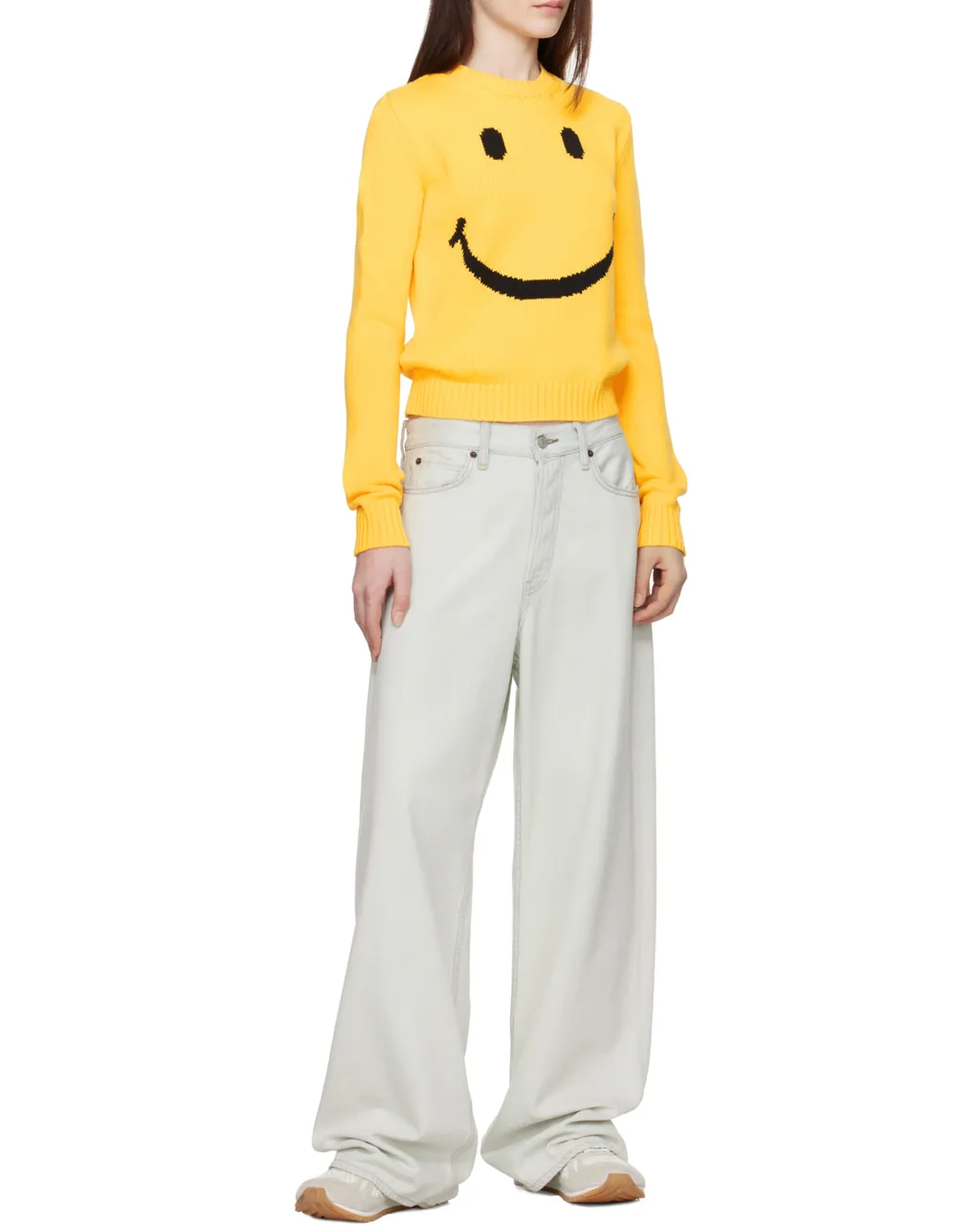 Smiley Crewneck Pullover