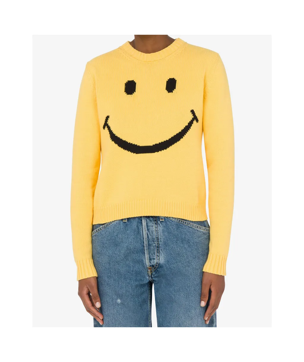 Smiley Crewneck Pullover