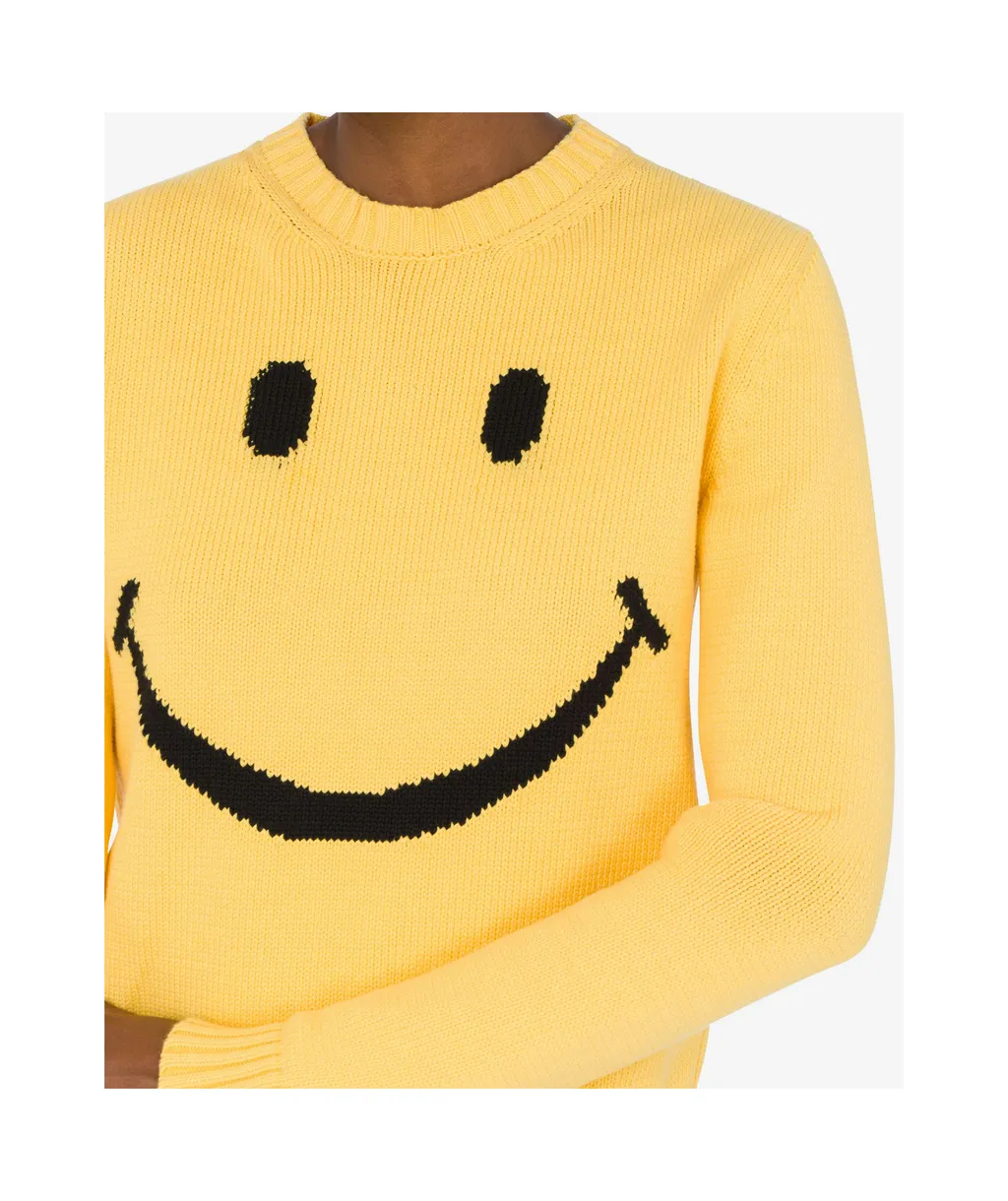 Smiley Crewneck Pullover