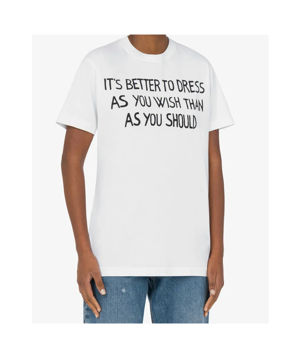 Slogan-Print T-Shirt