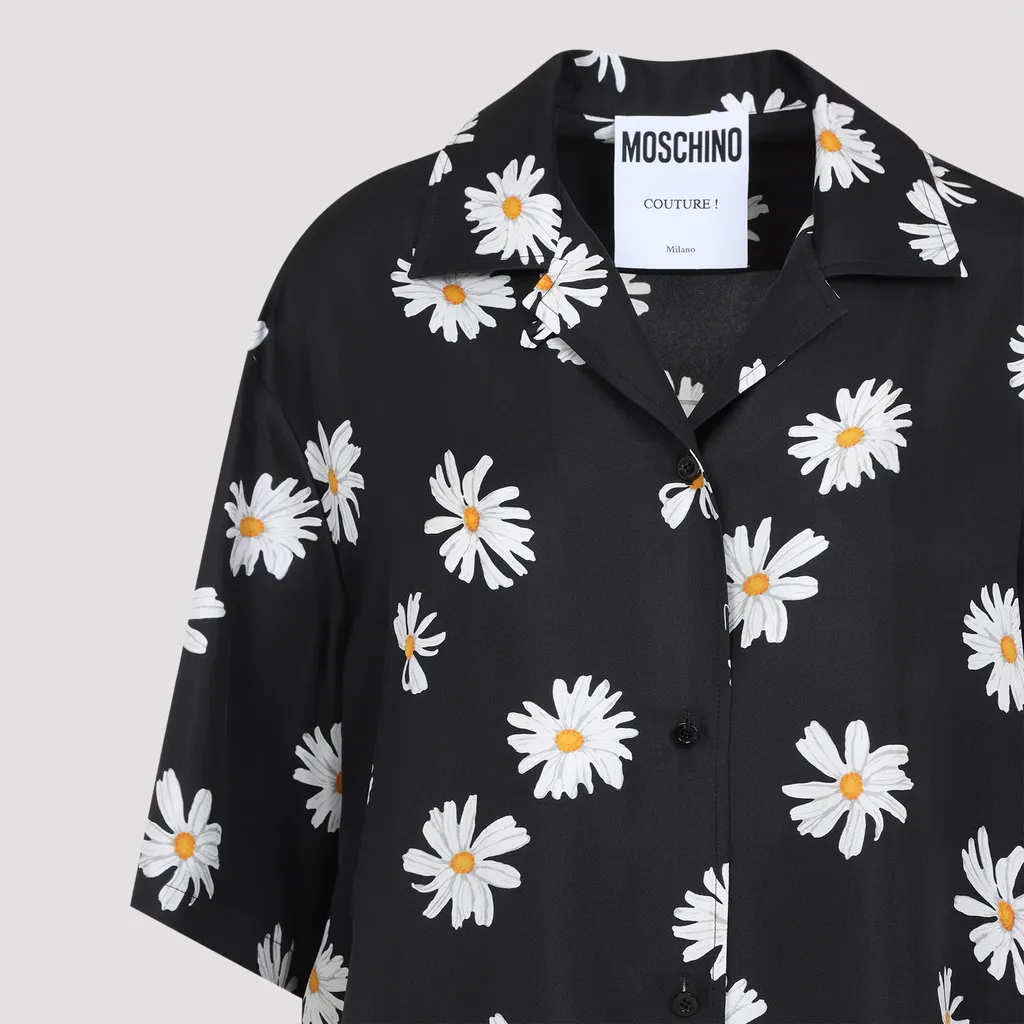 Floral-Print Shirt