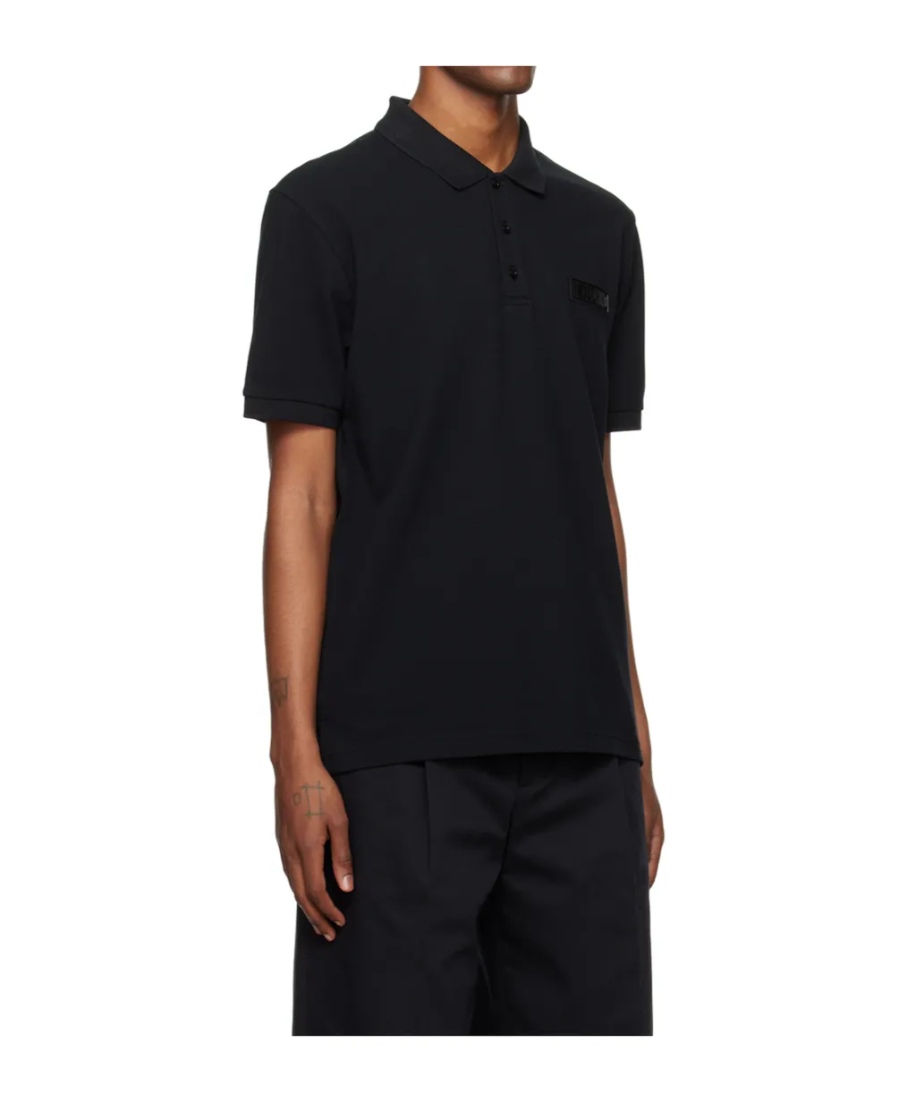 Buckle Short Sleeve Polo Shirt