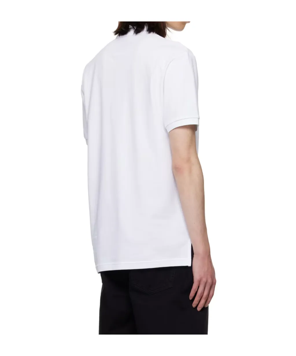 Logo Button-Down Polo Shirt