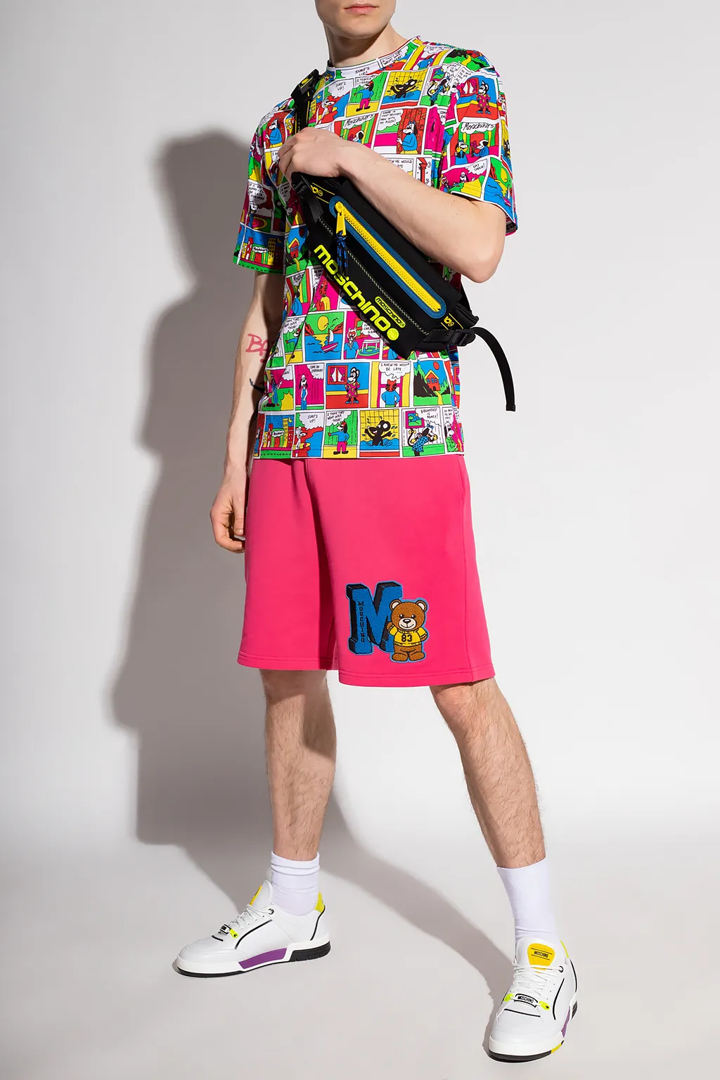 Graphic Print Round Collar T-Shirt