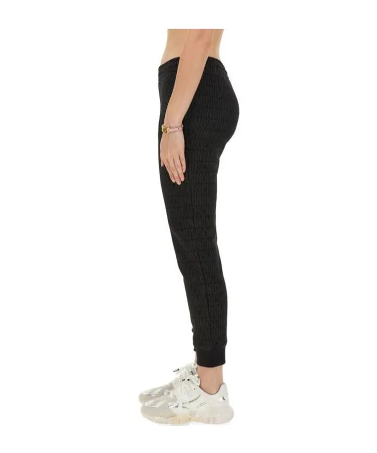 Elastic Waist-Edge Sweatpants