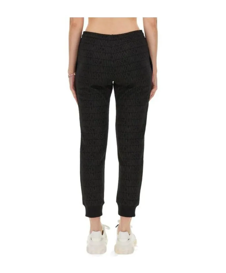 Elastic Waist-Edge Sweatpants