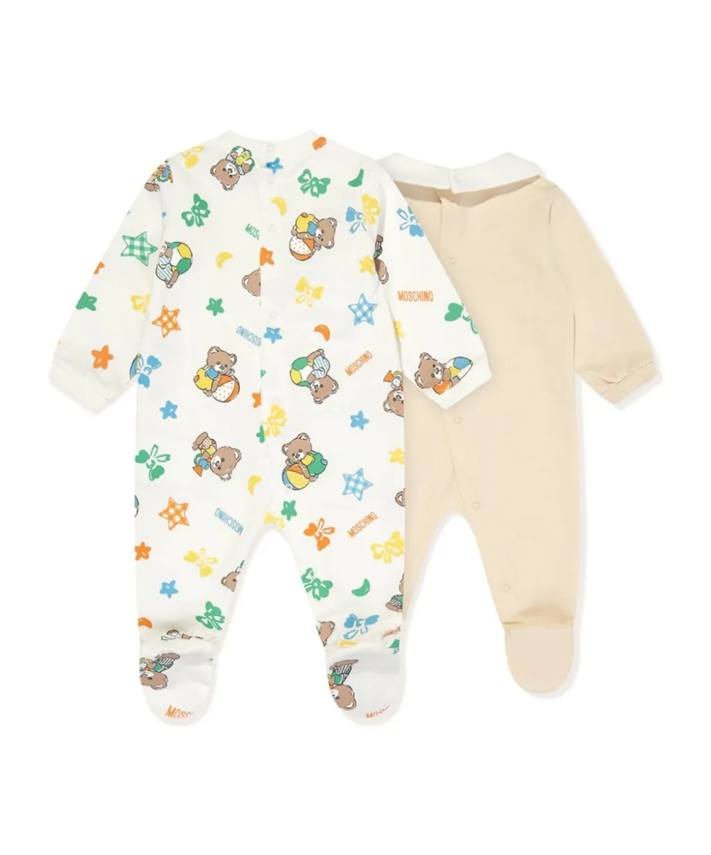 Teddy Bear Motif Pack Of Two Set