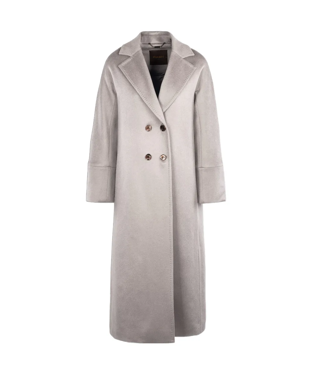 Double-Breasted Long Coat