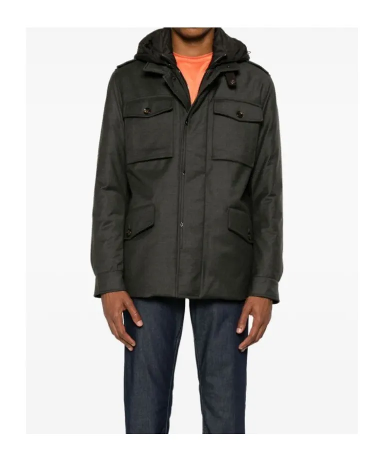 Isac Ll Hooded Down Jacket