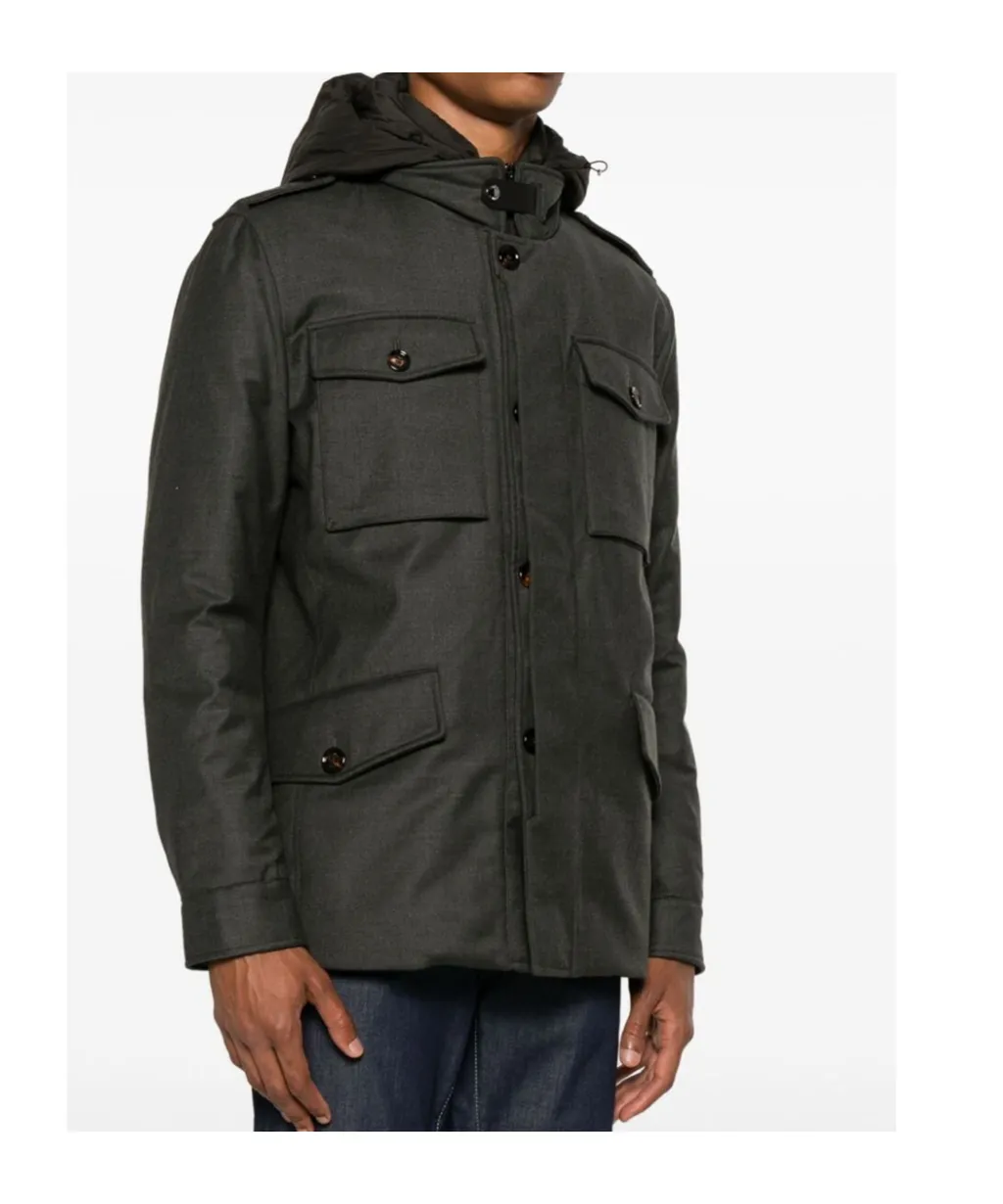 Isac Ll Hooded Down Jacket