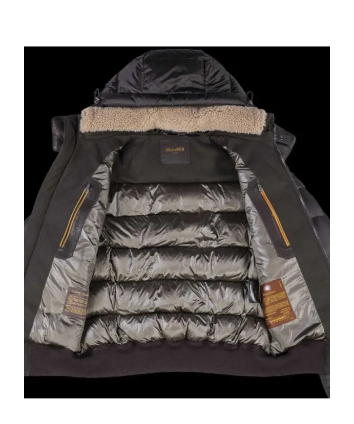 Wright Eiderdown-Padded Bomber Jacket