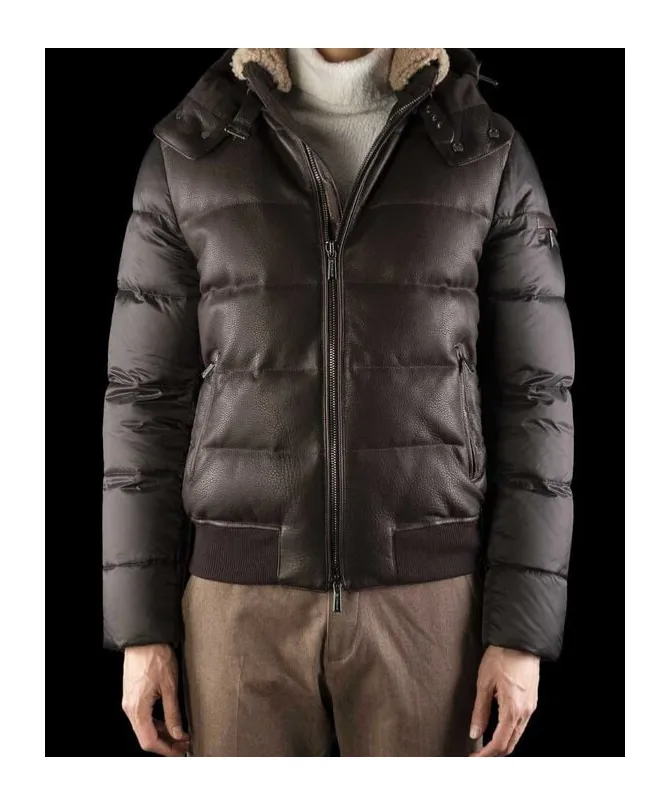 Wright Eiderdown-Padded Bomber Jacket