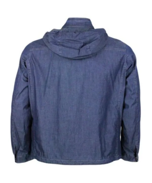 Hooded Denim Jacket