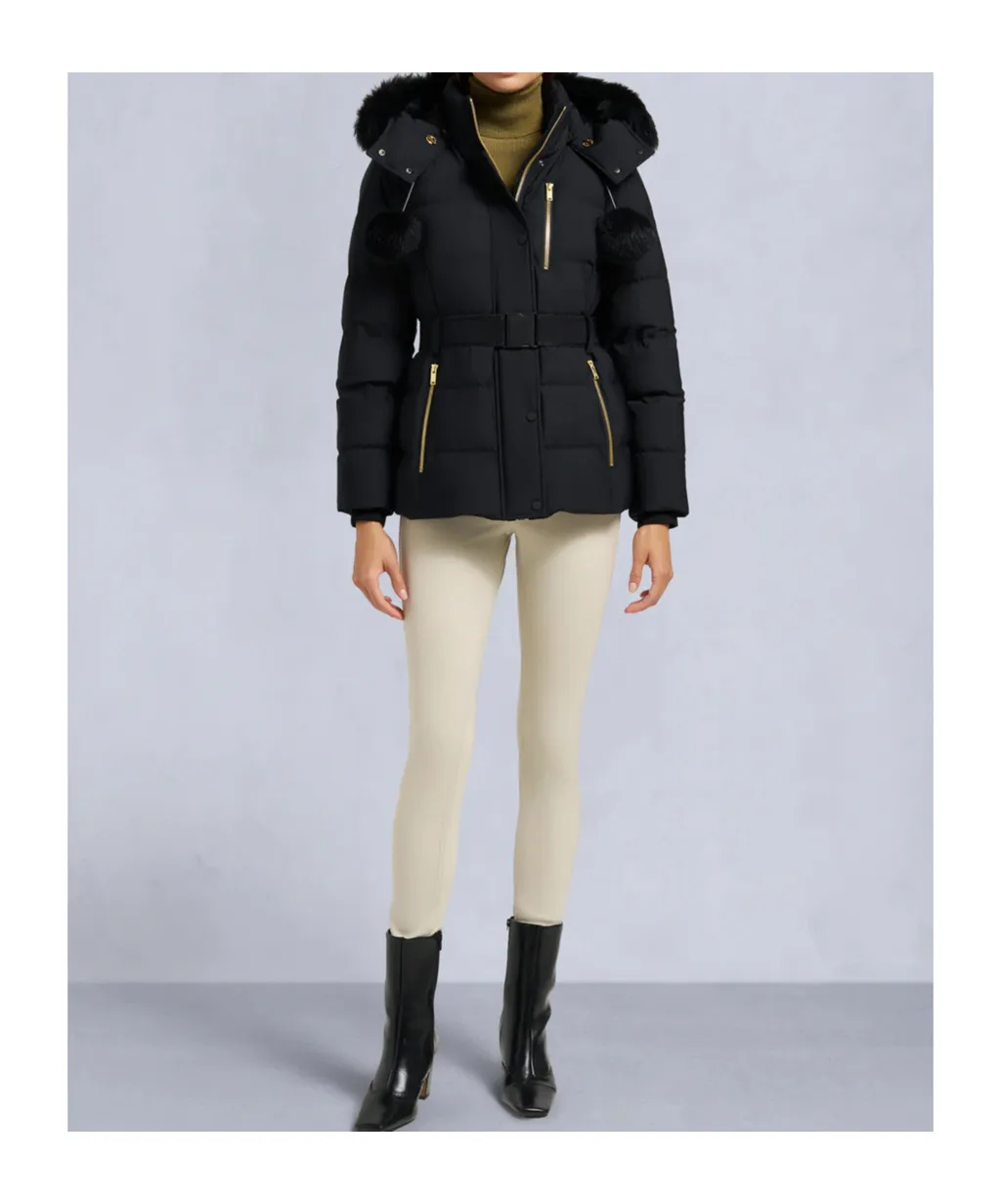 Belted Hooded Jacket