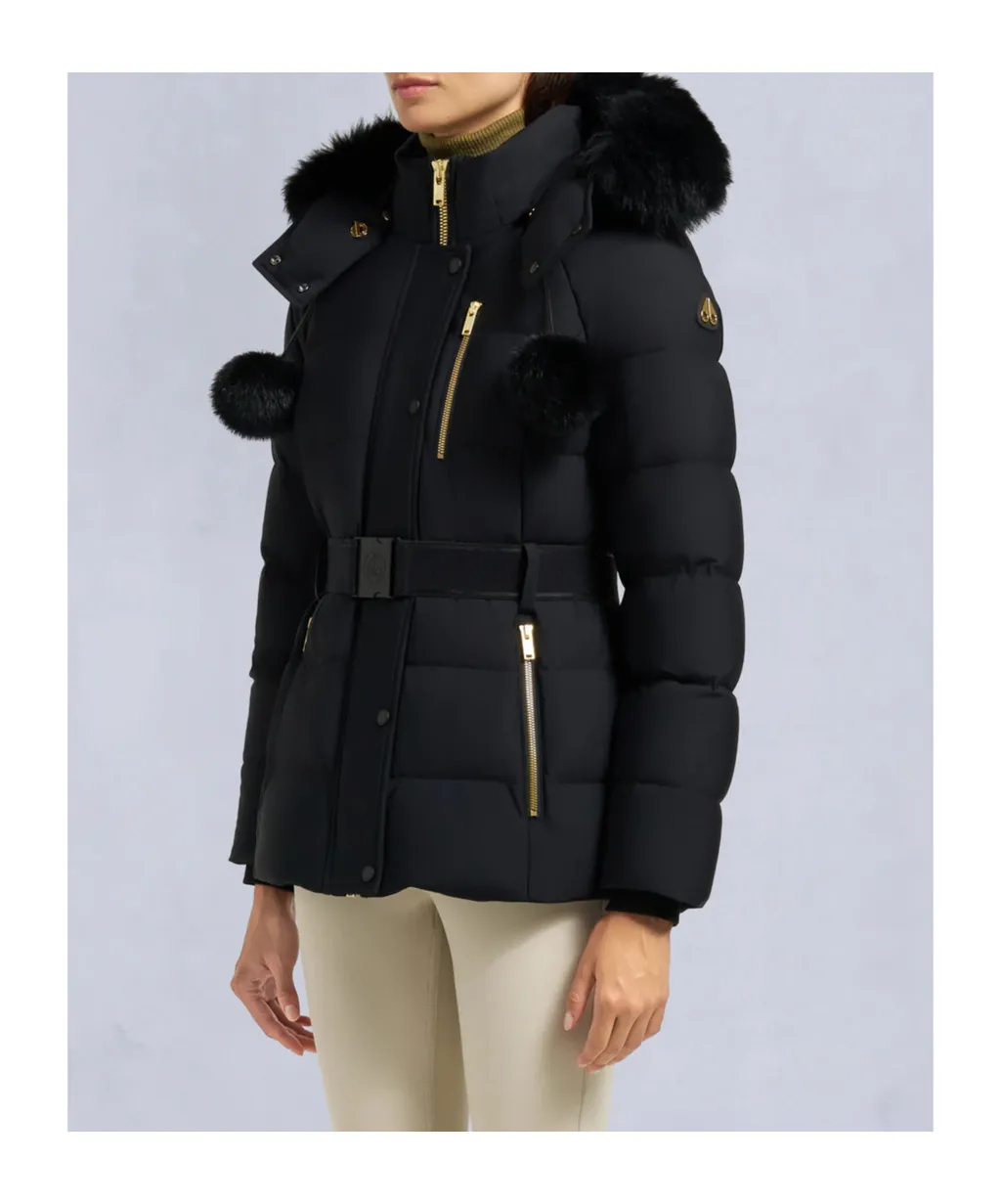 Belted Hooded Jacket