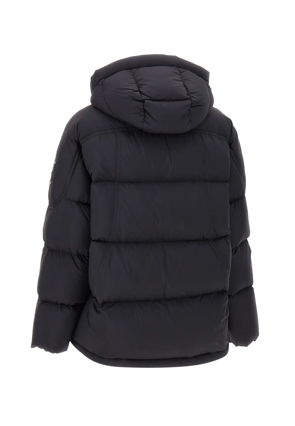 Removable-Hood Puffer Jacket