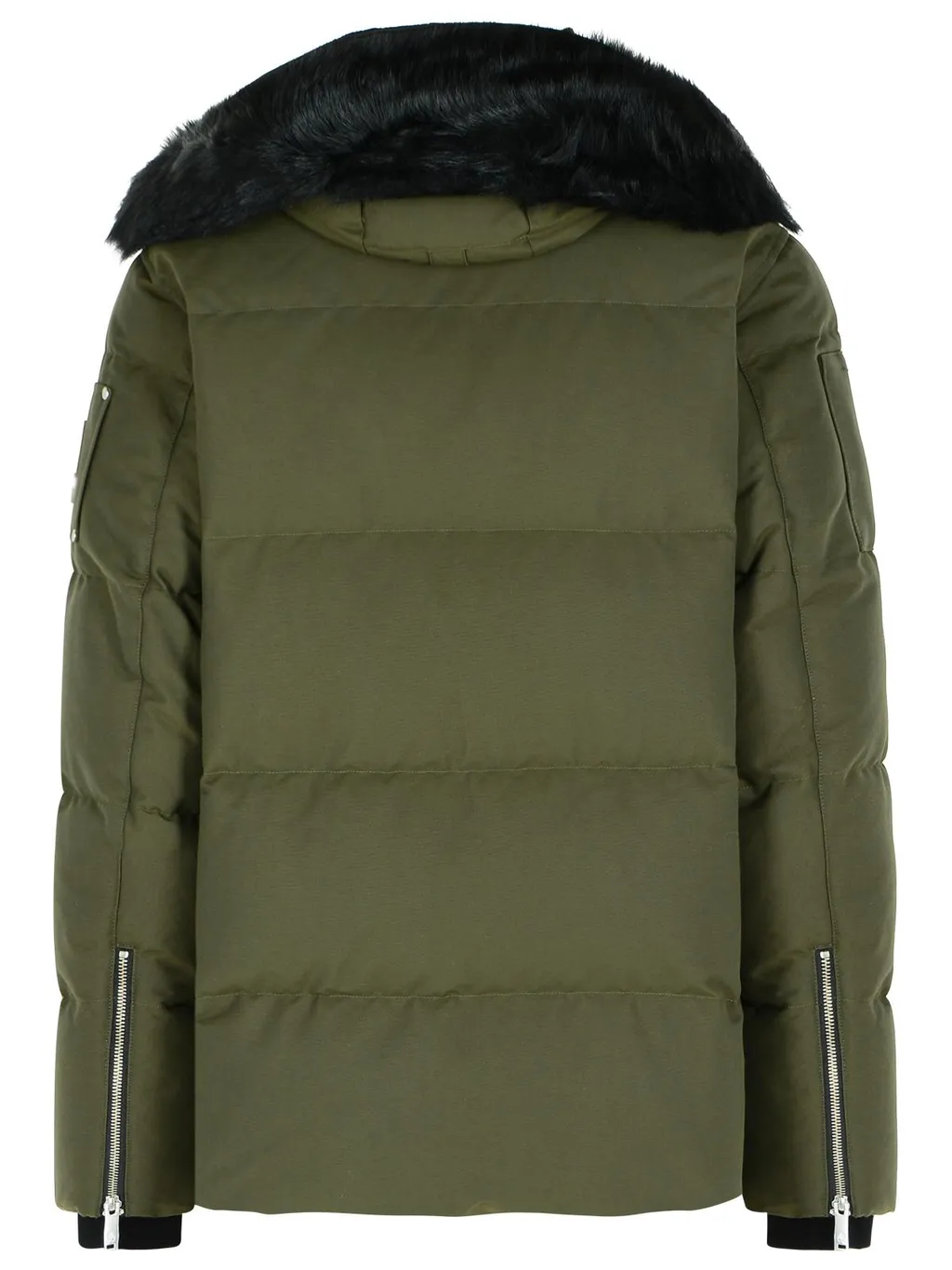 Zip Detailed Hooded Coat